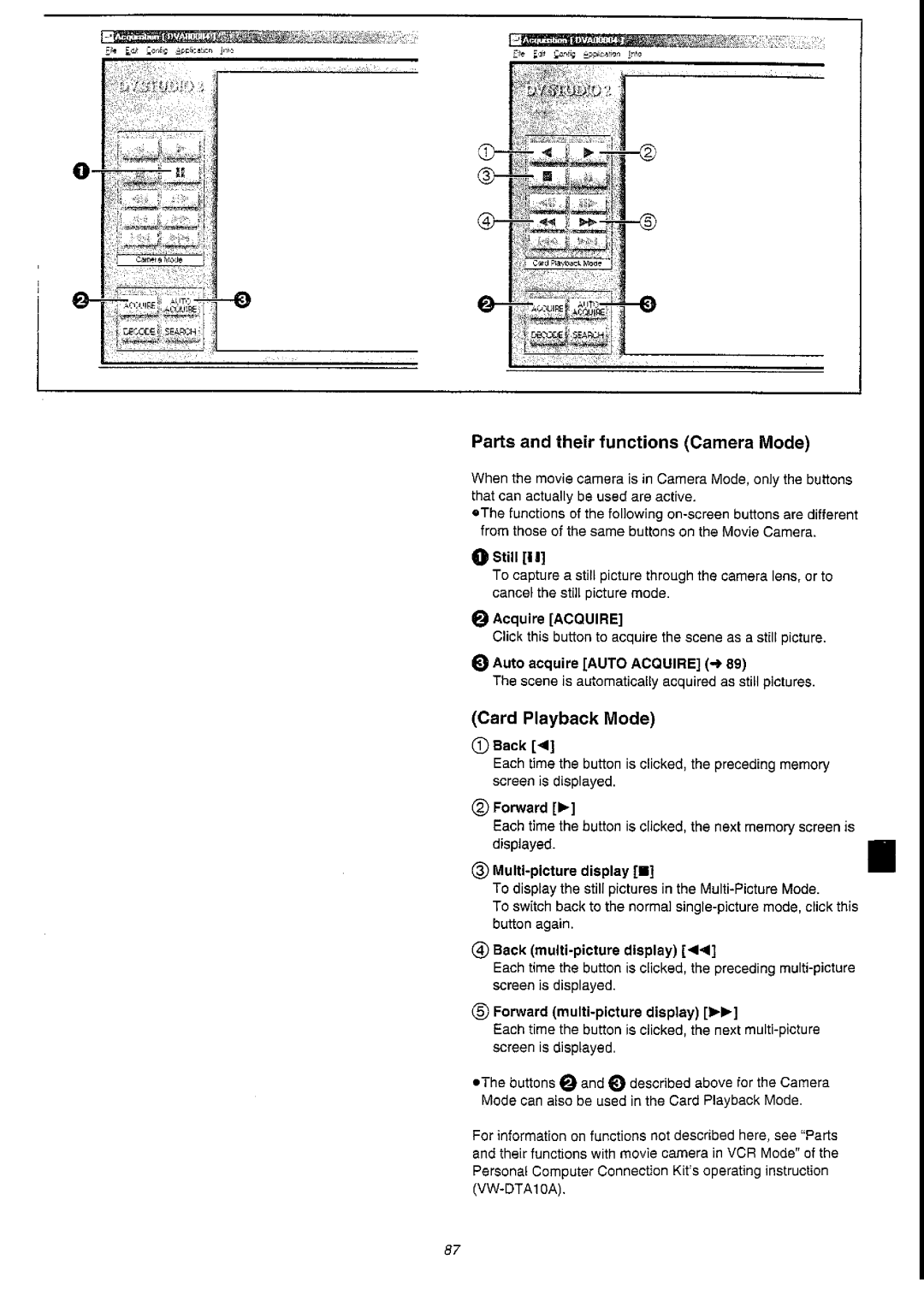 Panasonic NV-DS55A manual 