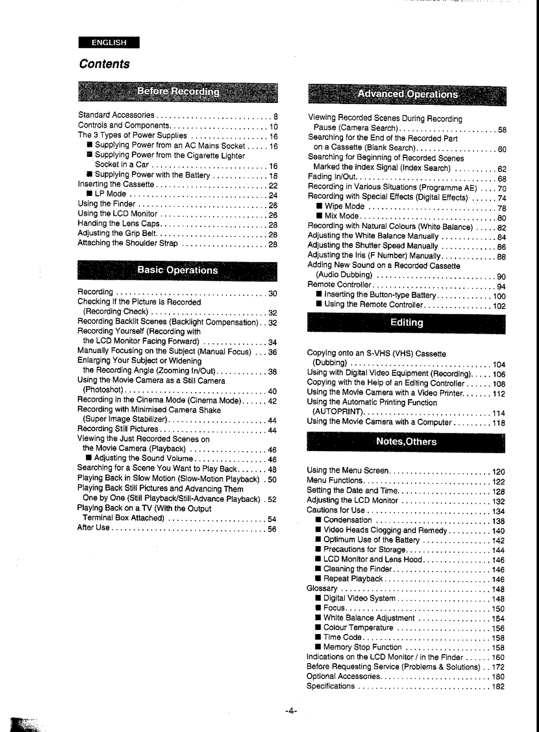 Panasonic NV-DS5EN manual 