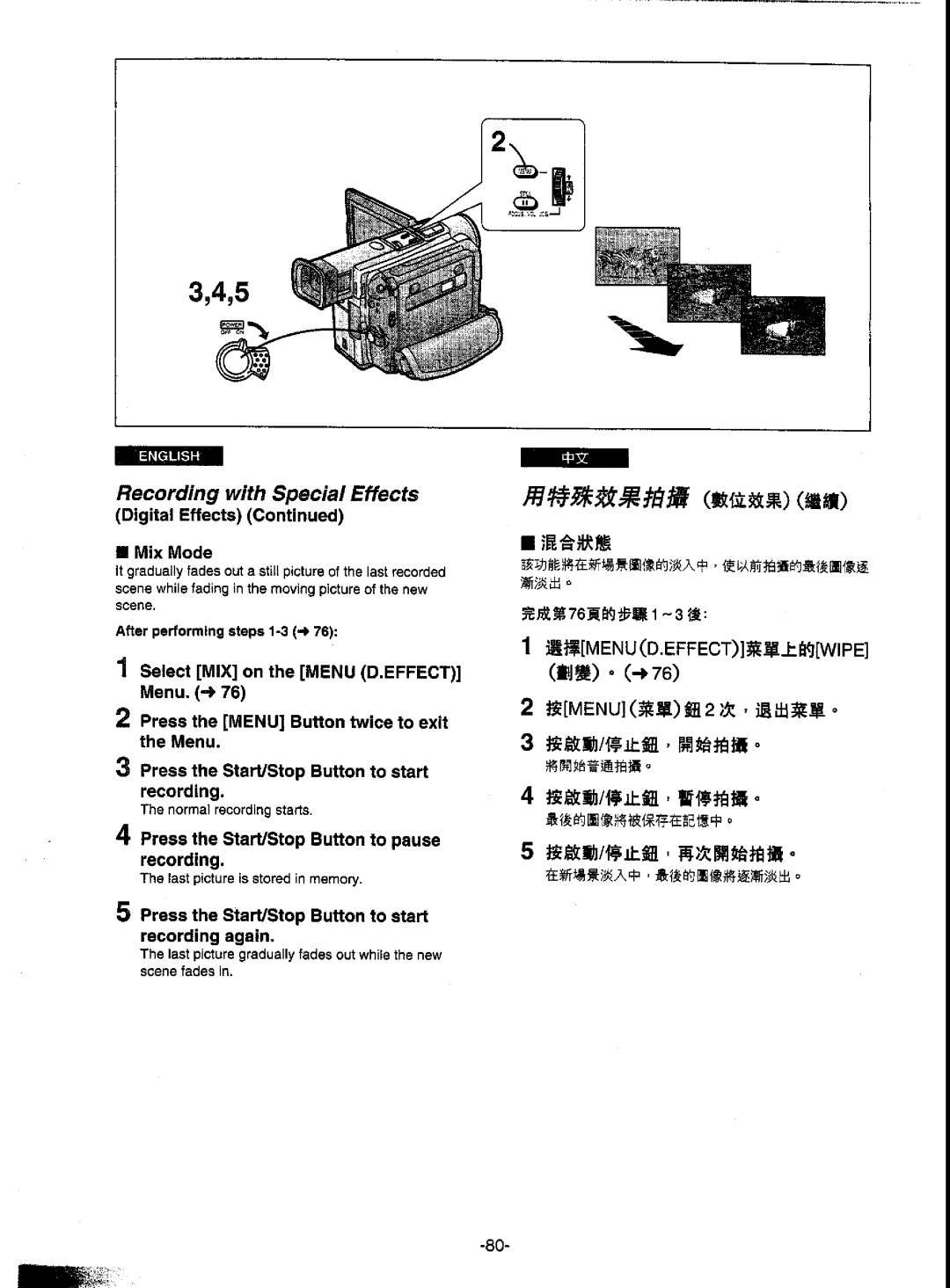 Panasonic NV-DS5EN manual 