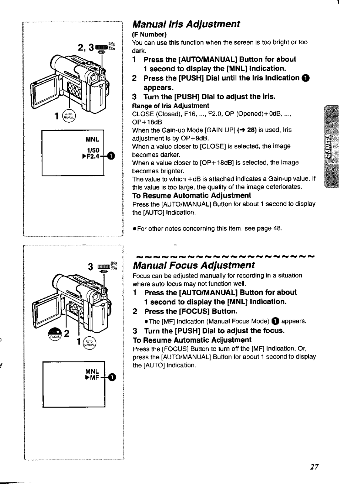 Panasonic NV-DS60A, NV-DS65A manual 