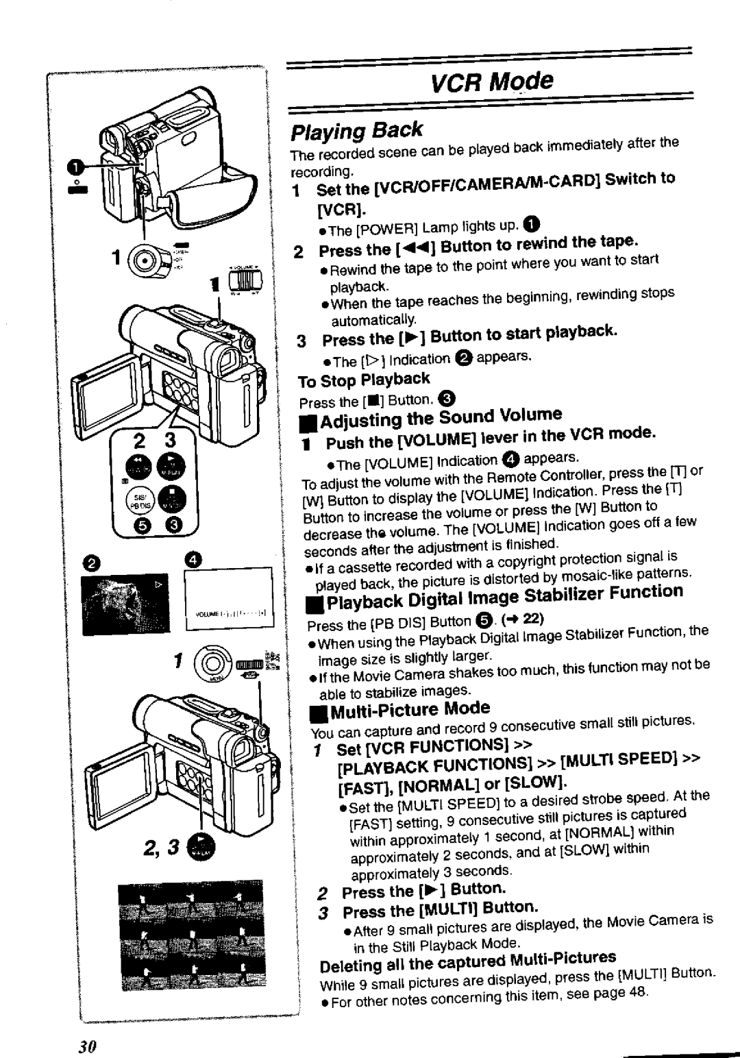 Panasonic NV-DS65A, NV-DS60A manual 