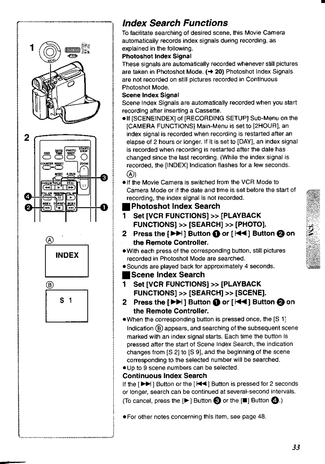 Panasonic NV-DS60A, NV-DS65A manual 