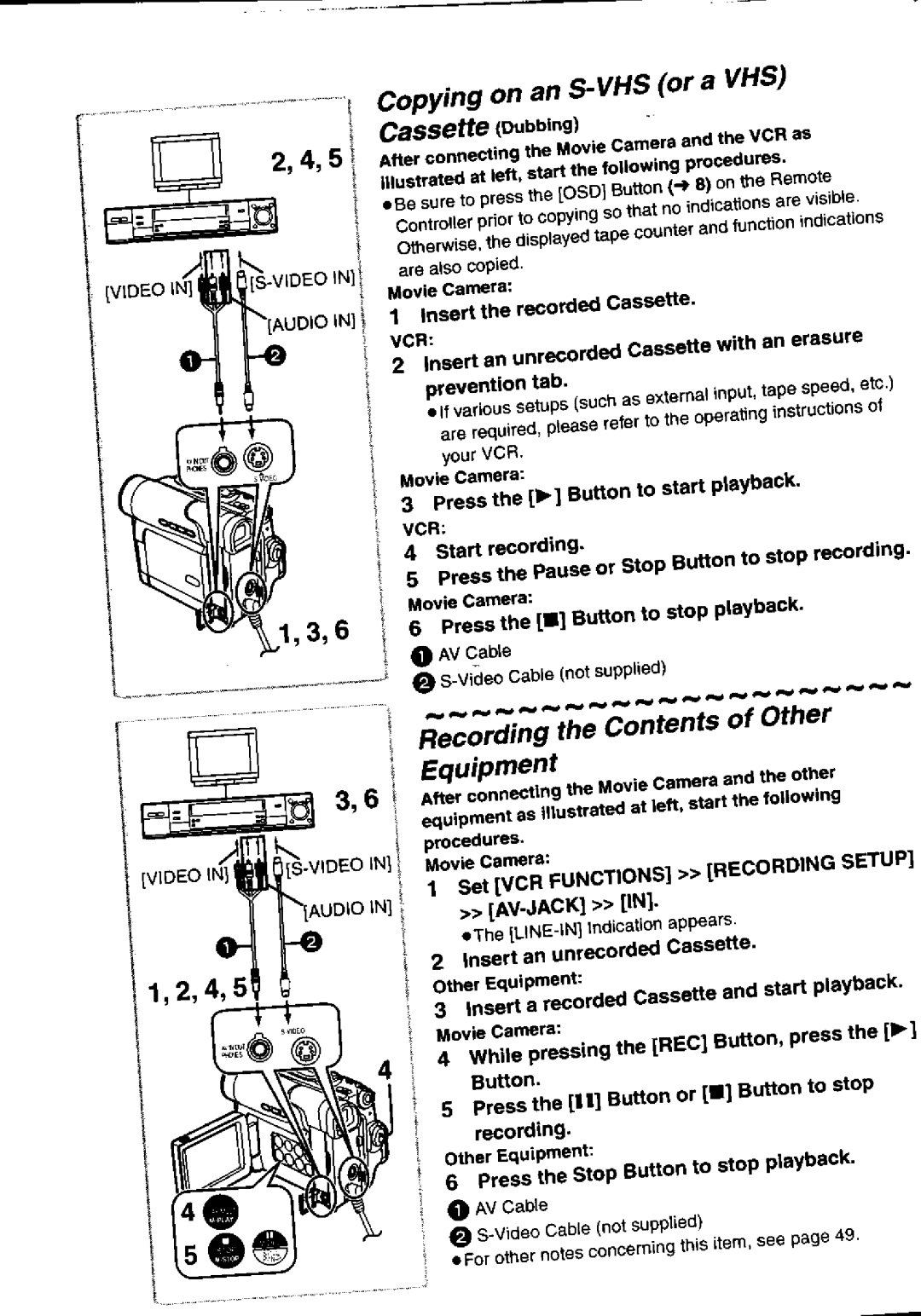 Panasonic NV-DS65A, NV-DS60A manual 