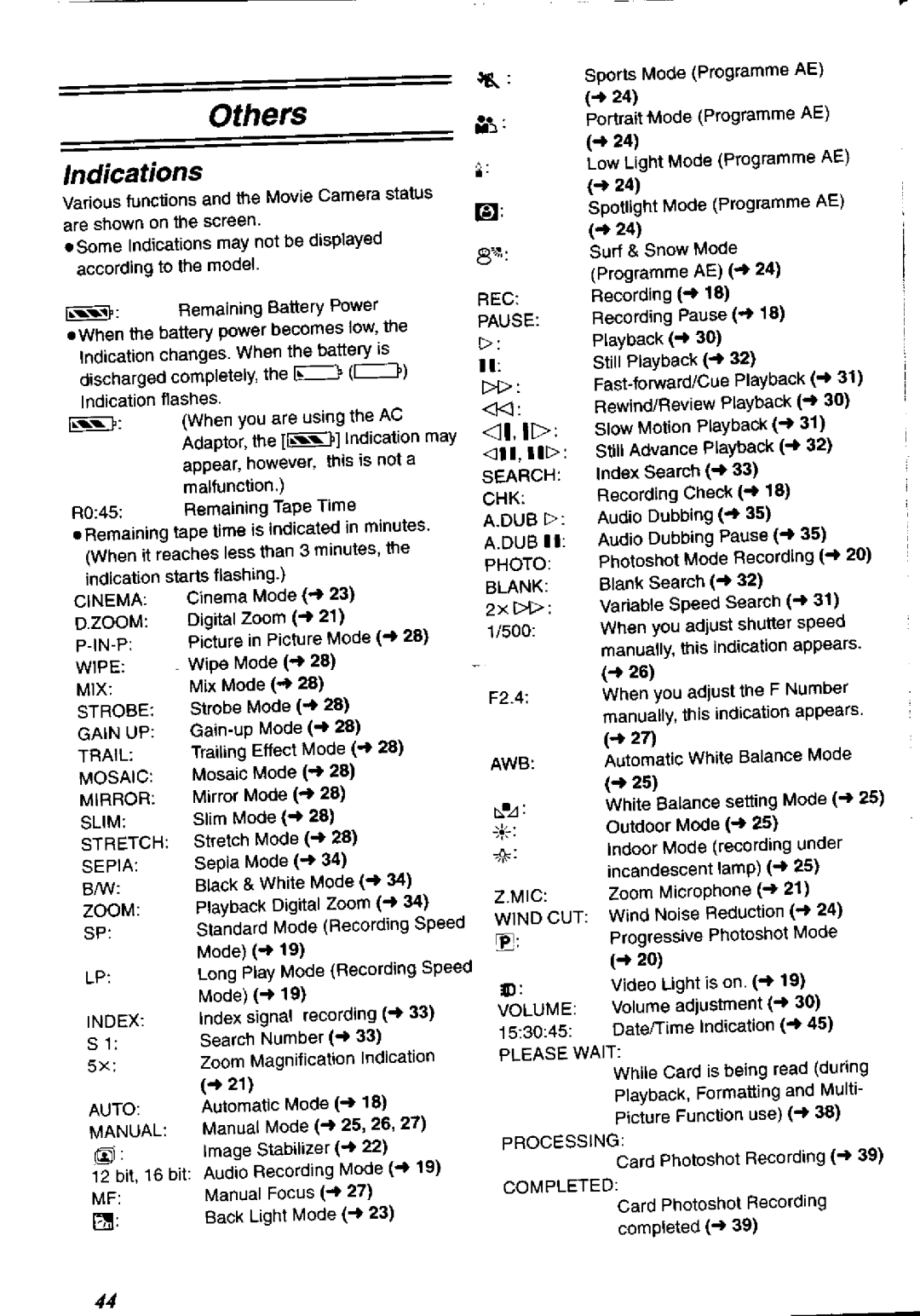 Panasonic NV-DS65A, NV-DS60A manual 