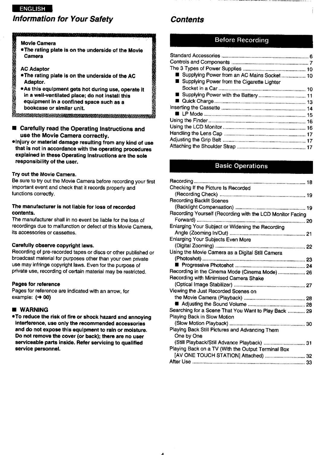 Panasonic NV-DS99ENA manual 