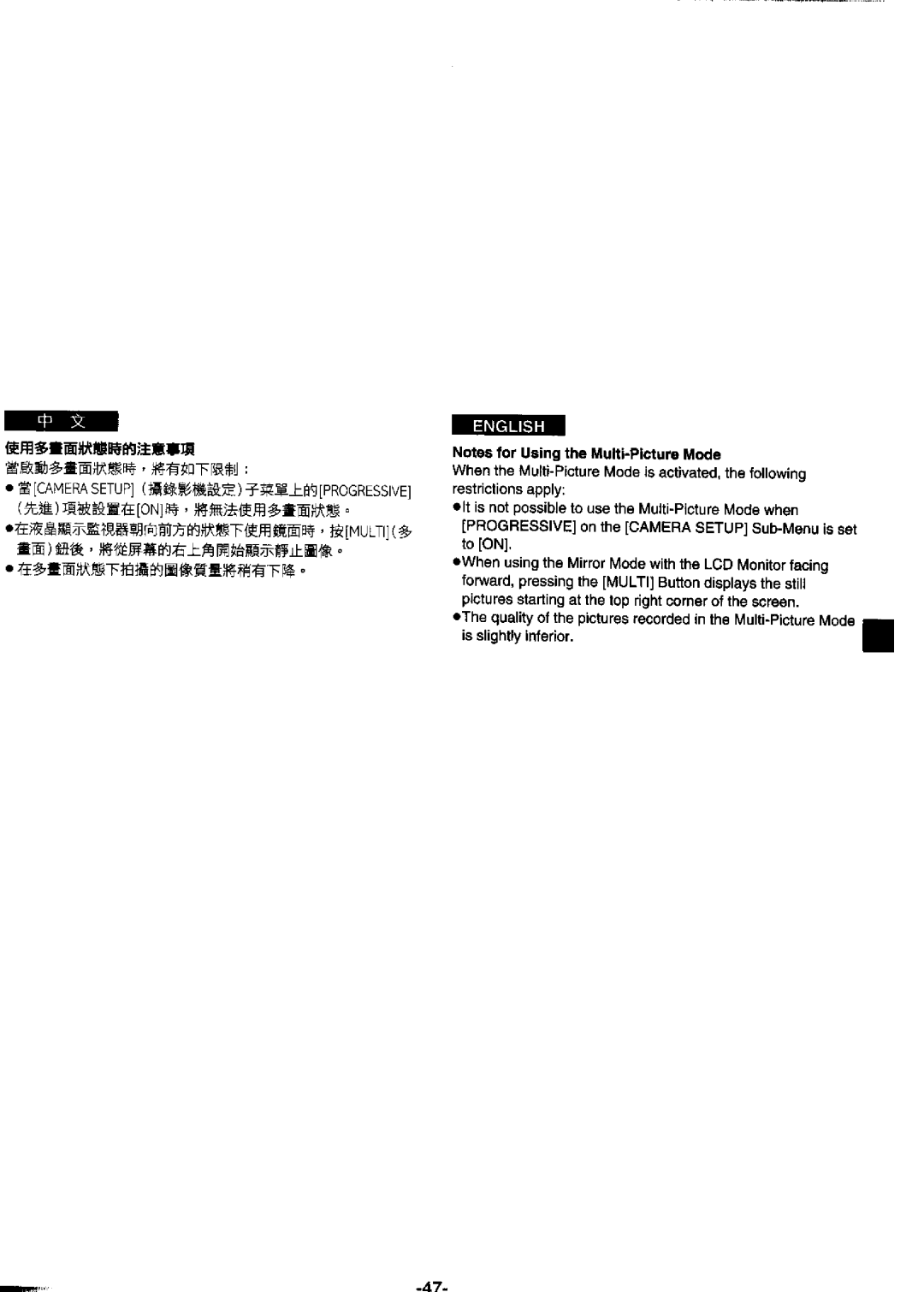 Panasonic NV-DS99ENA manual 