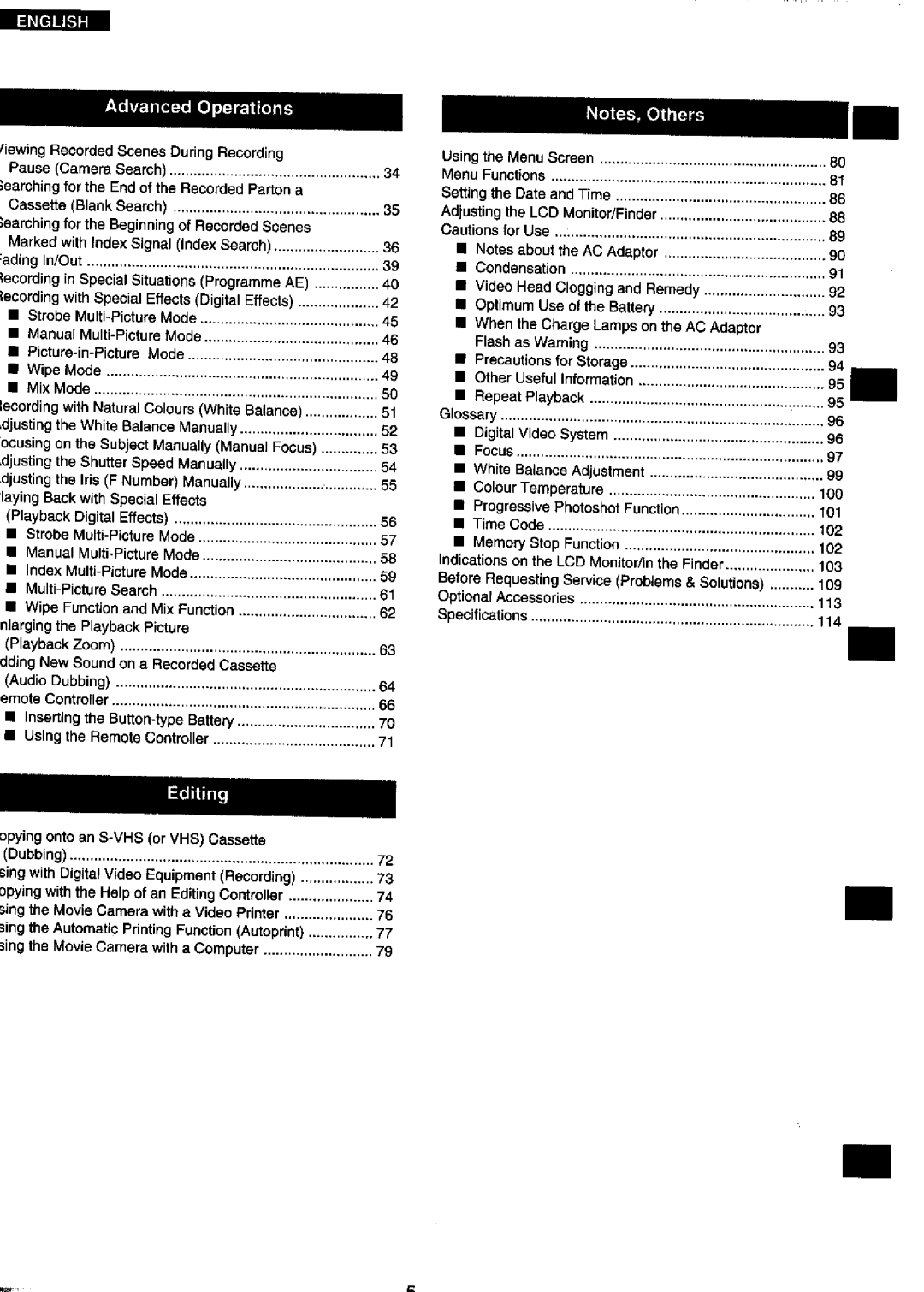 Panasonic NV-DS99ENA manual 