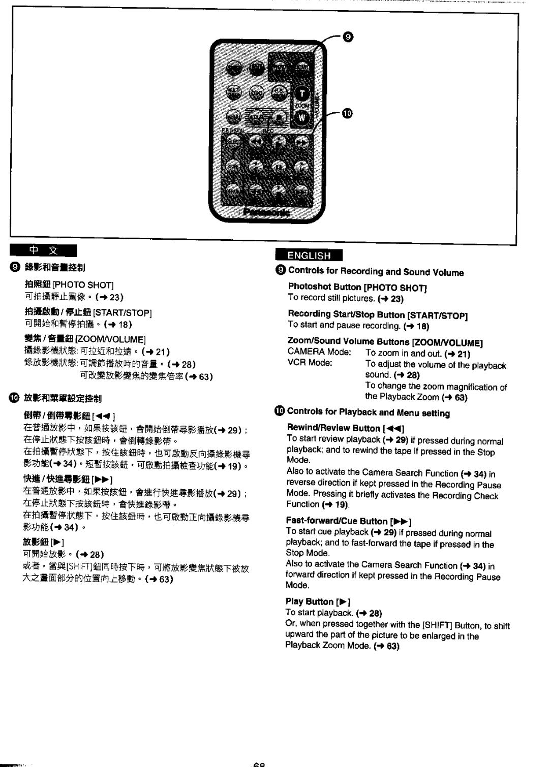 Panasonic NV-DS99ENA manual 