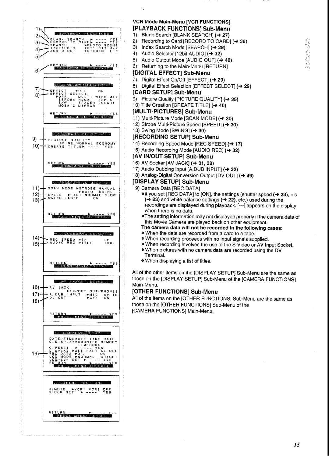 Panasonic NV-EX21A manual 