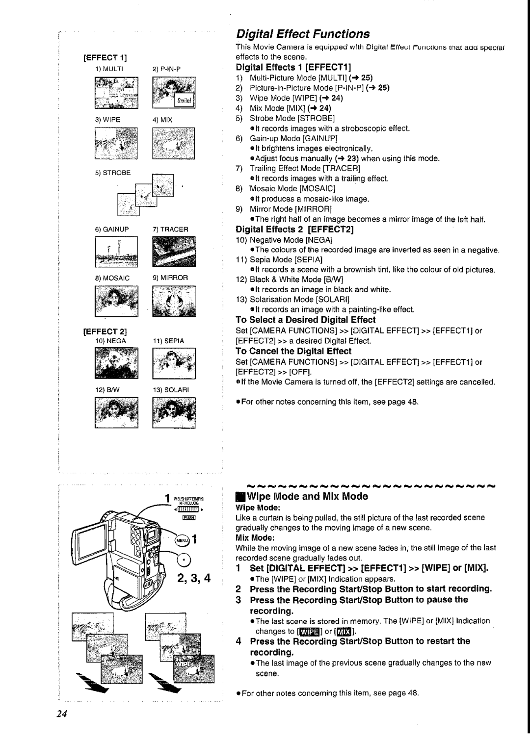 Panasonic NV-EX21A manual 