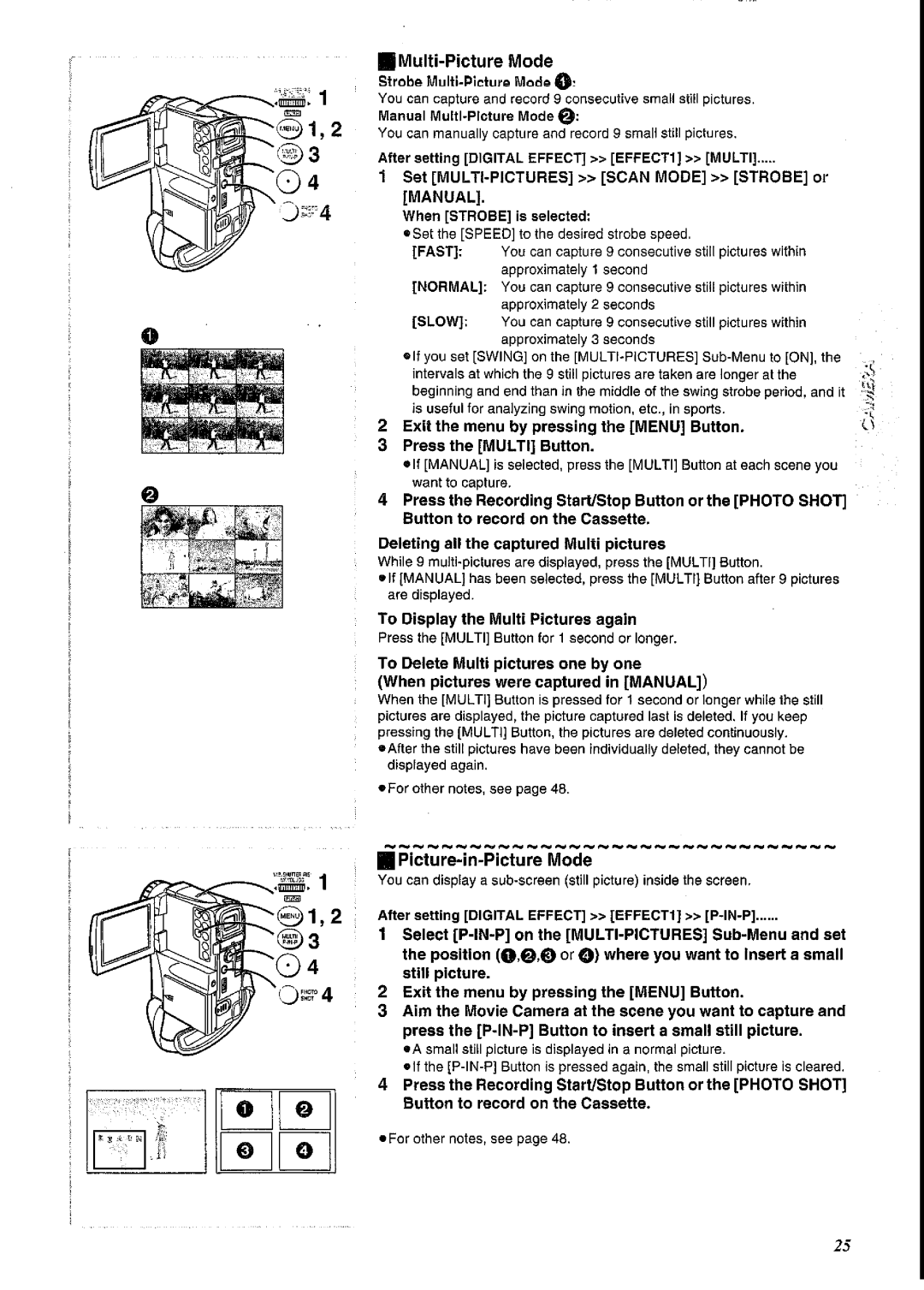 Panasonic NV-EX21A manual 