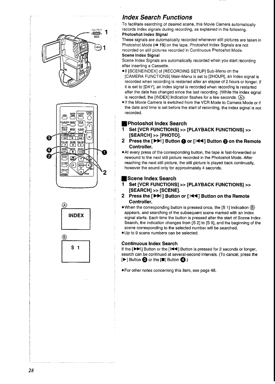 Panasonic NV-EX21A manual 