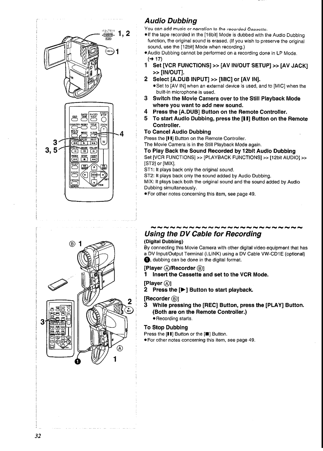 Panasonic NV-EX21A manual 