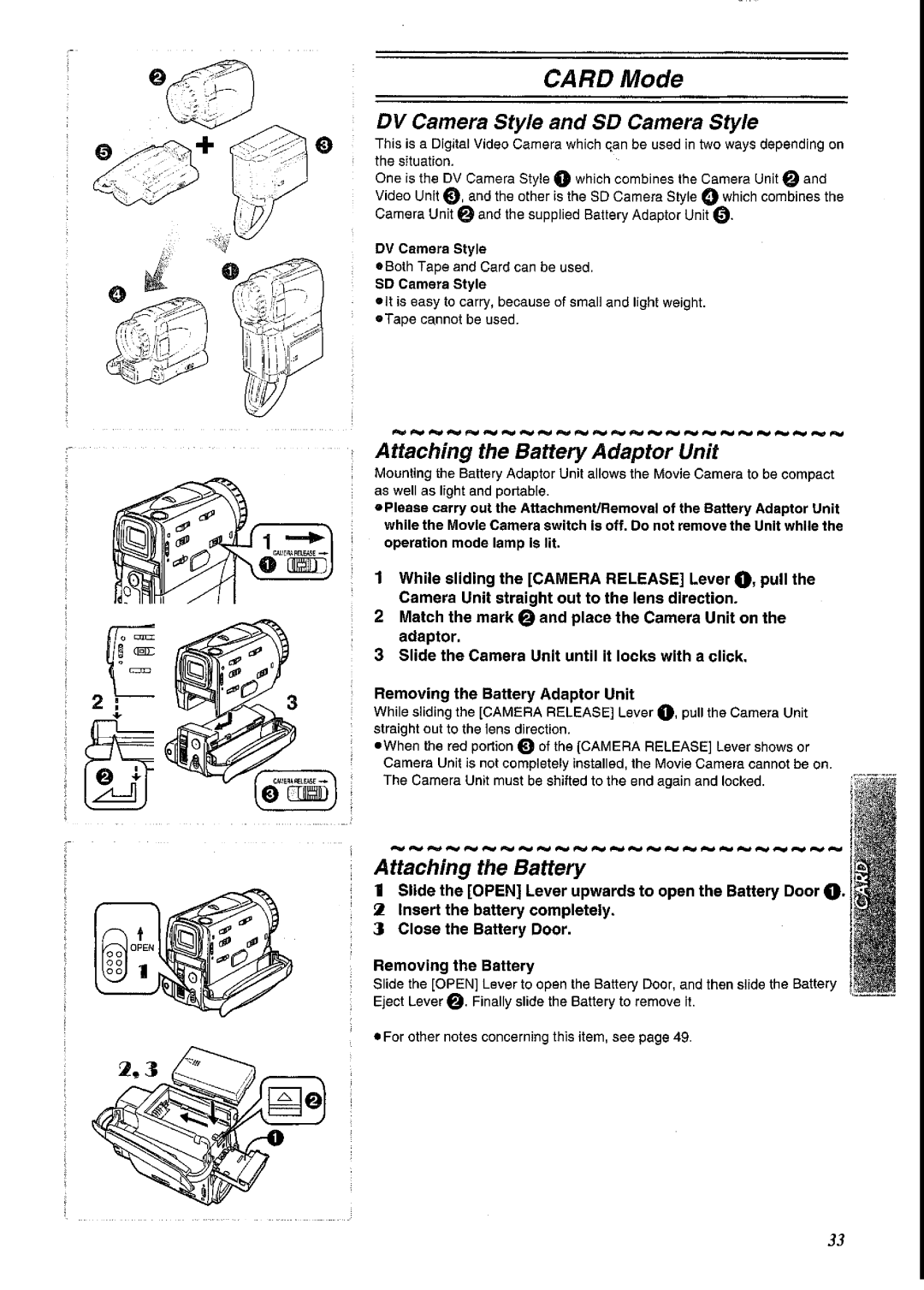 Panasonic NV-EX21A manual 