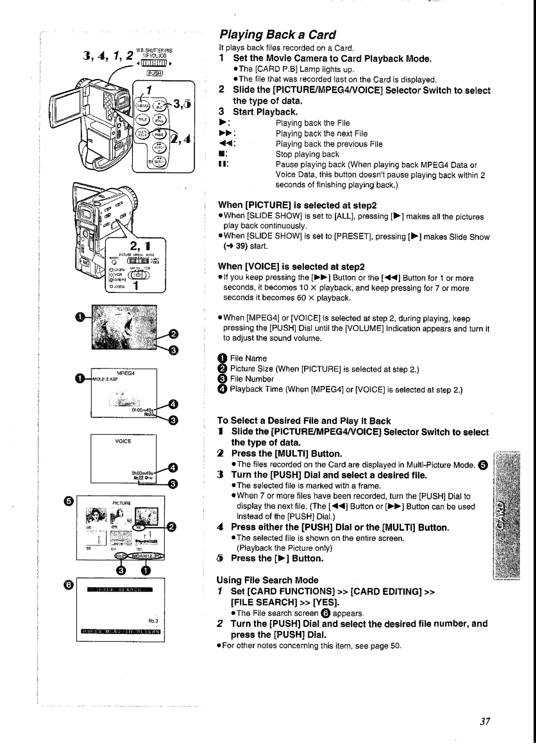 Panasonic NV-EX21A manual 