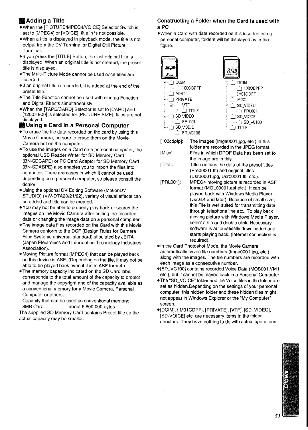 Panasonic NV-EX21A manual 