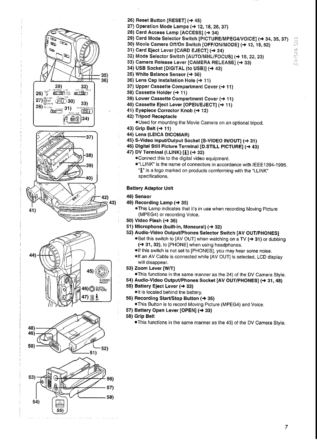 Panasonic NV-EX21A manual 