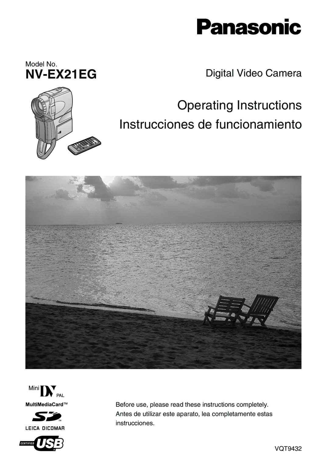 Panasonic NV-EX21EG operating instructions 