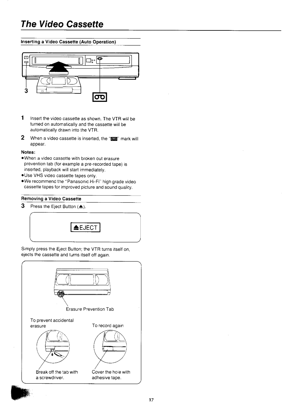 Panasonic NV-F55EA manual 