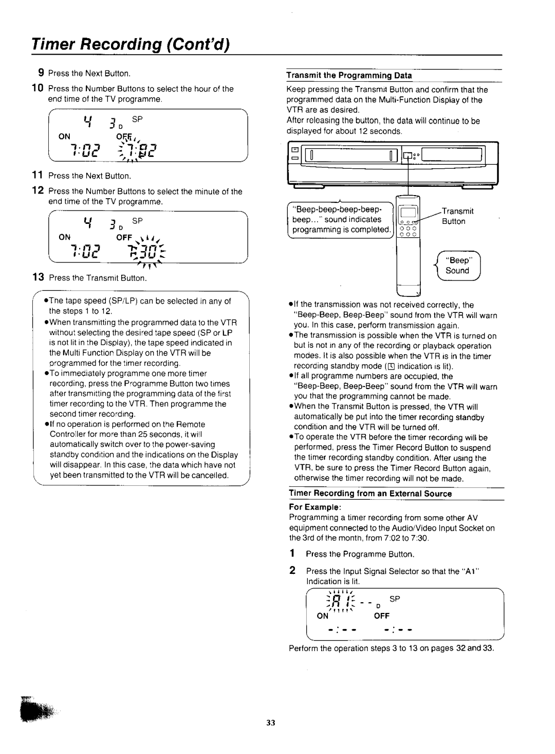 Panasonic NV-F55EA manual 