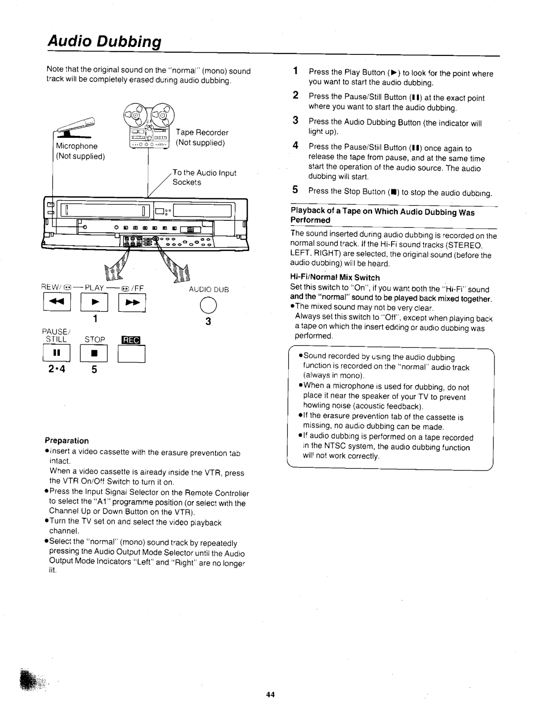 Panasonic NV-F55EA manual 