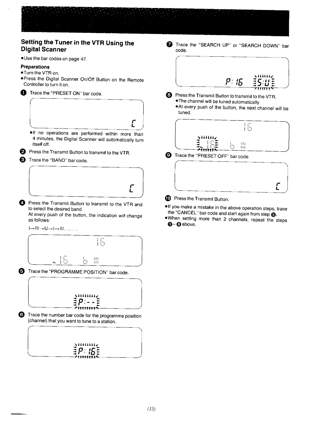 Panasonic NV-F65EA manual 