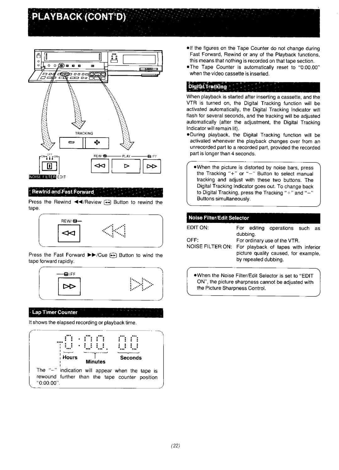 Panasonic NV-F65EA manual 