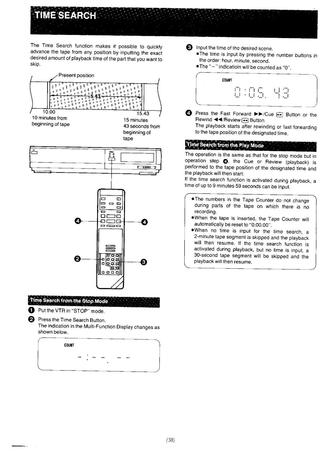 Panasonic NV-F65EA manual 