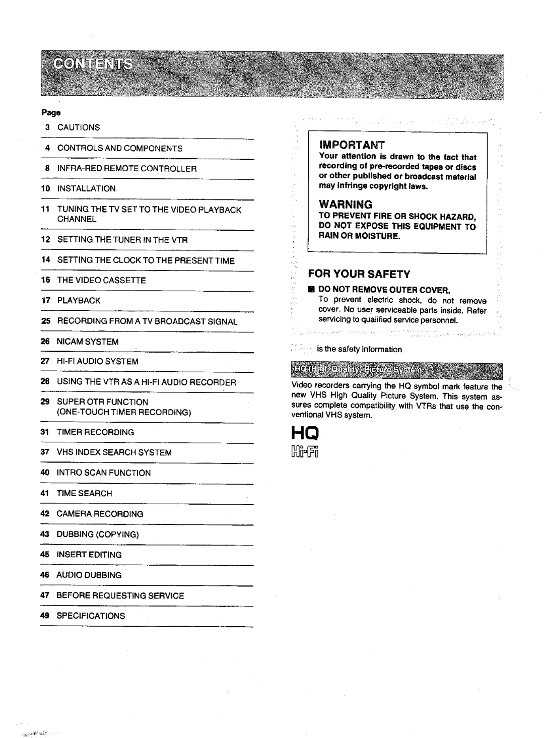 Panasonic NV-F70EA manual 