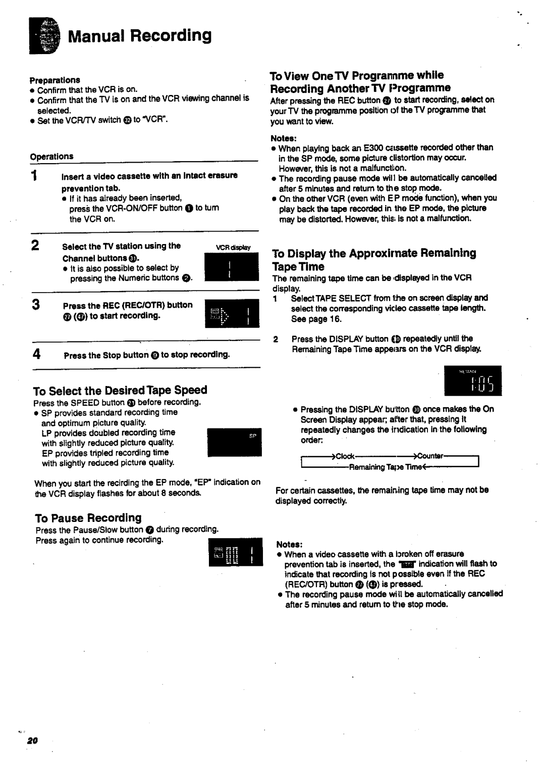 Panasonic NV-FJ600 manual 