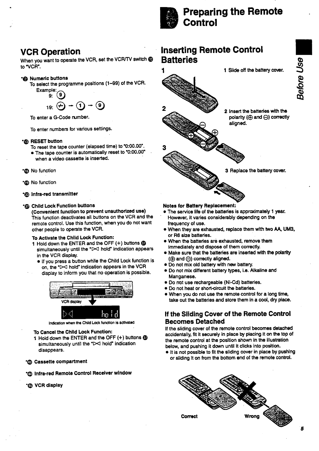 Panasonic NV-FJ600 manual 