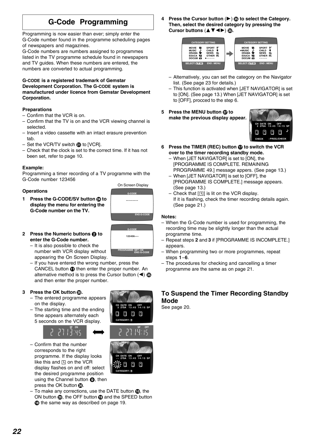 Panasonic NV-FJ625AM Code Programming, Press the Timer REC button a to switch the VCR, Programme is COMPLETE. Remaining 