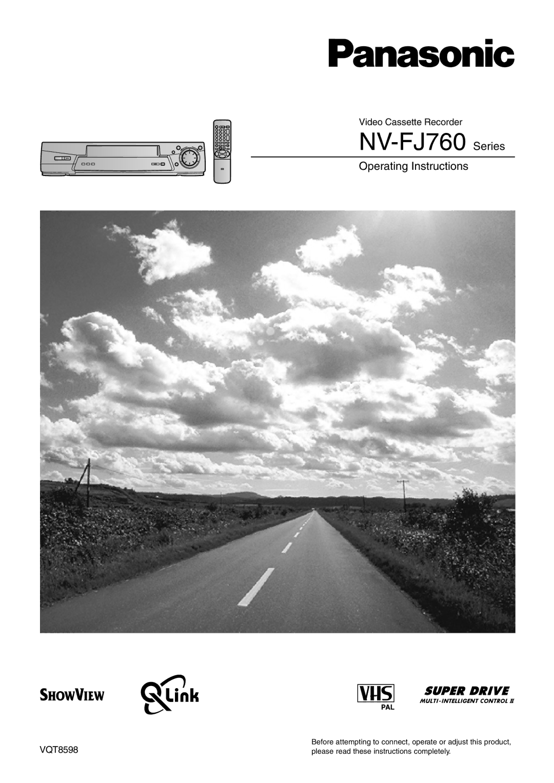 Panasonic manual NV-FJ760 Series 