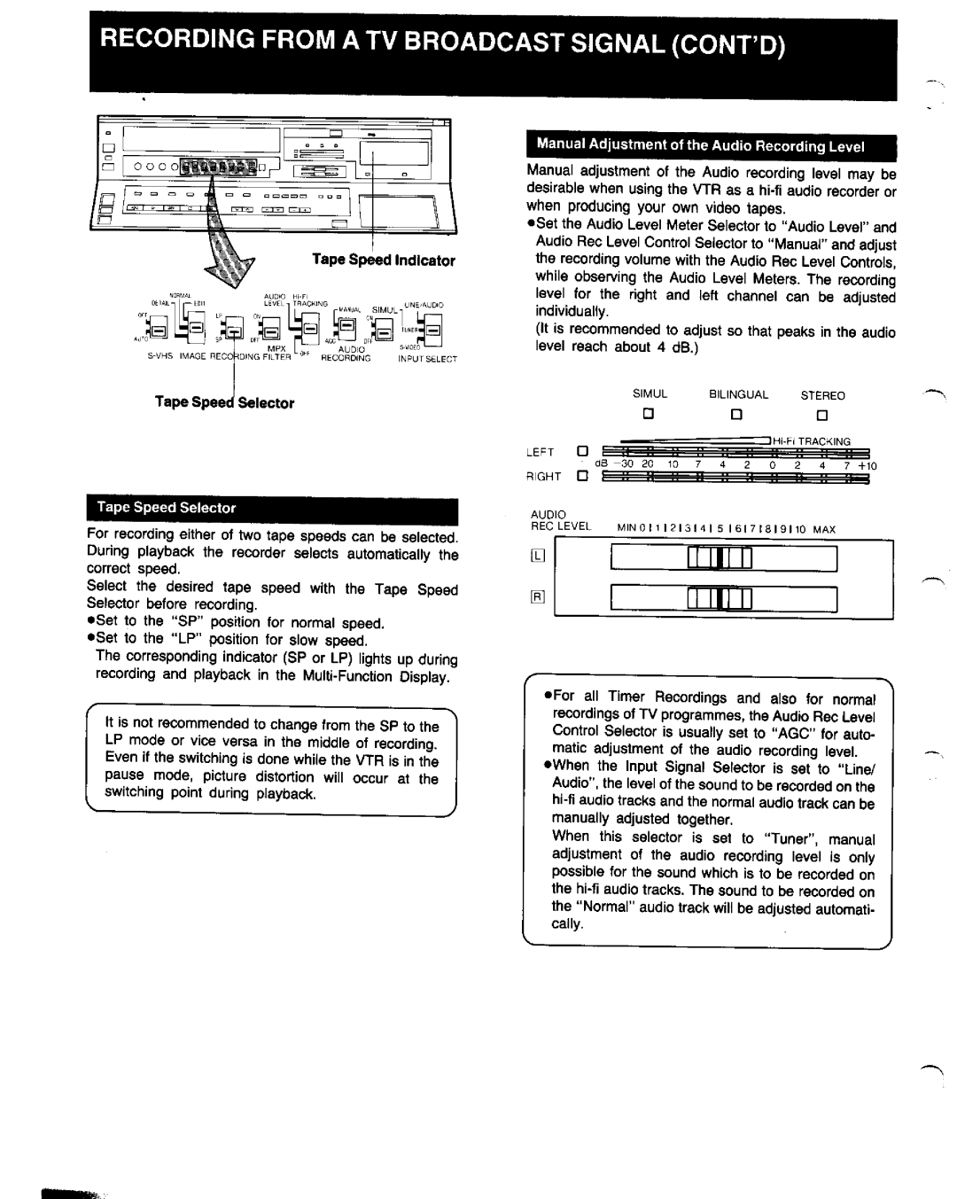 Panasonic NV-FS1 manual 