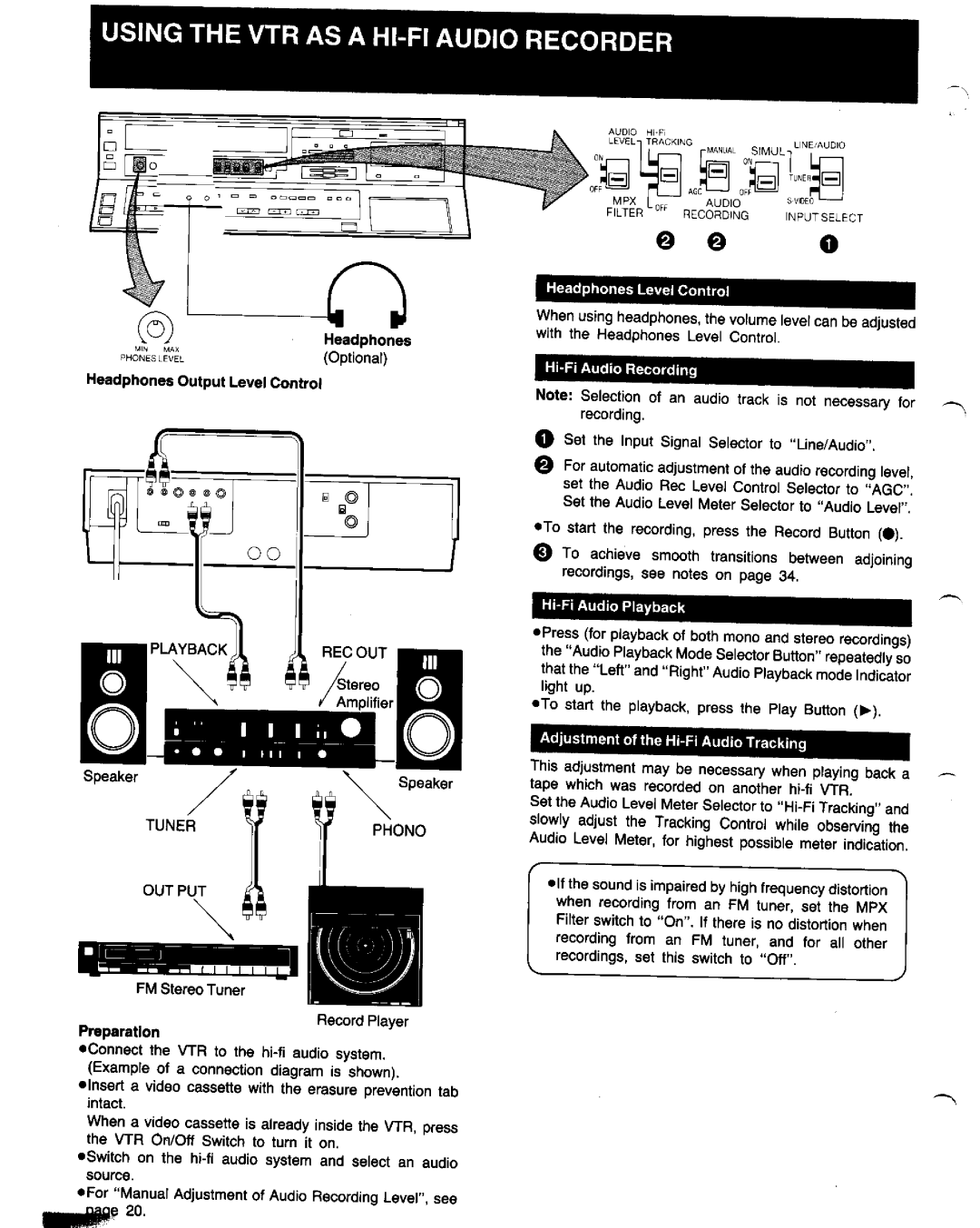 Panasonic NV-FS1 manual 