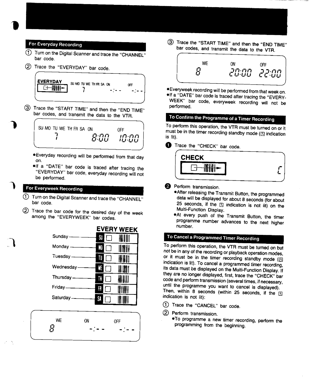 Panasonic NV-FS1 manual 