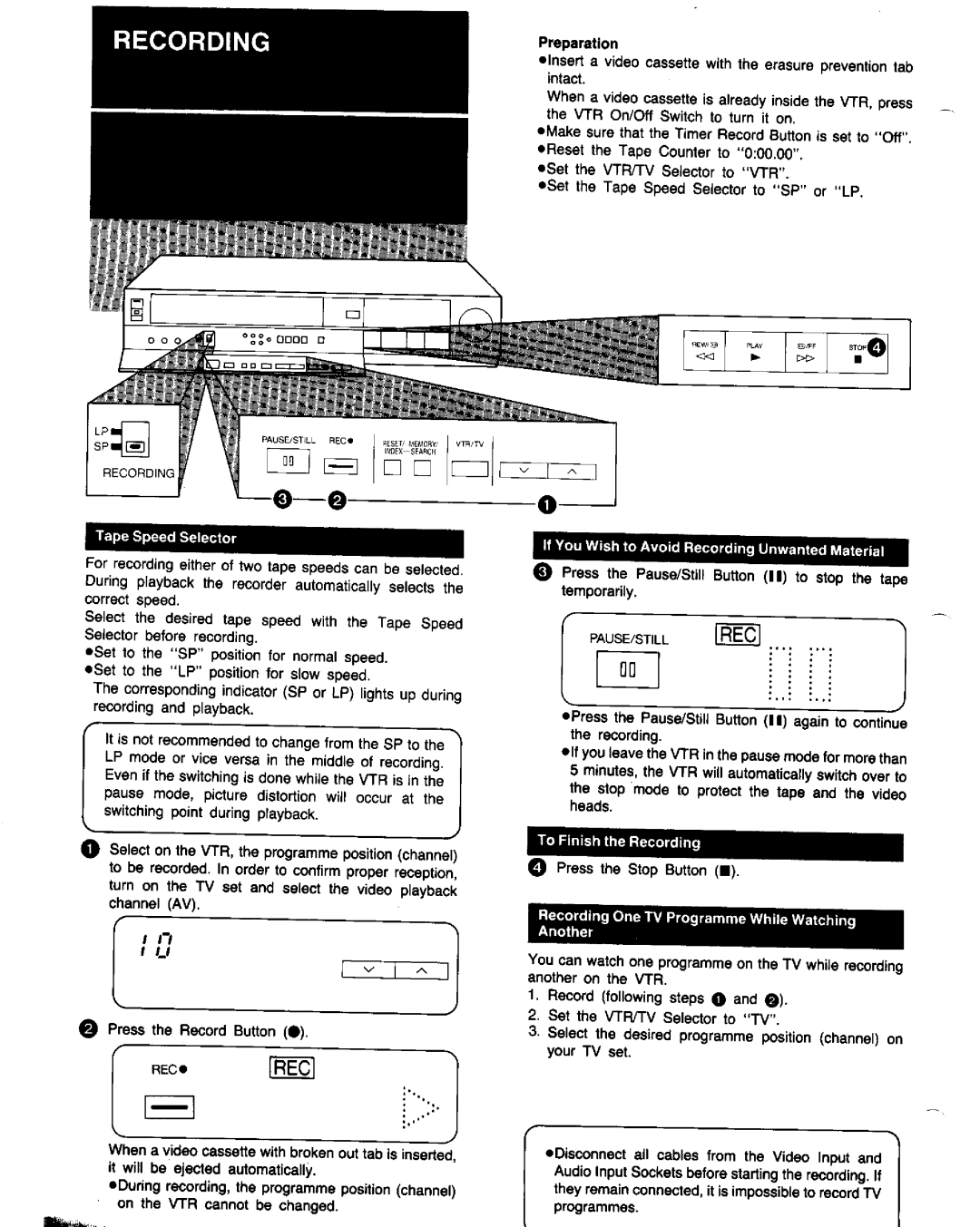 Panasonic NV-G25 Series manual 