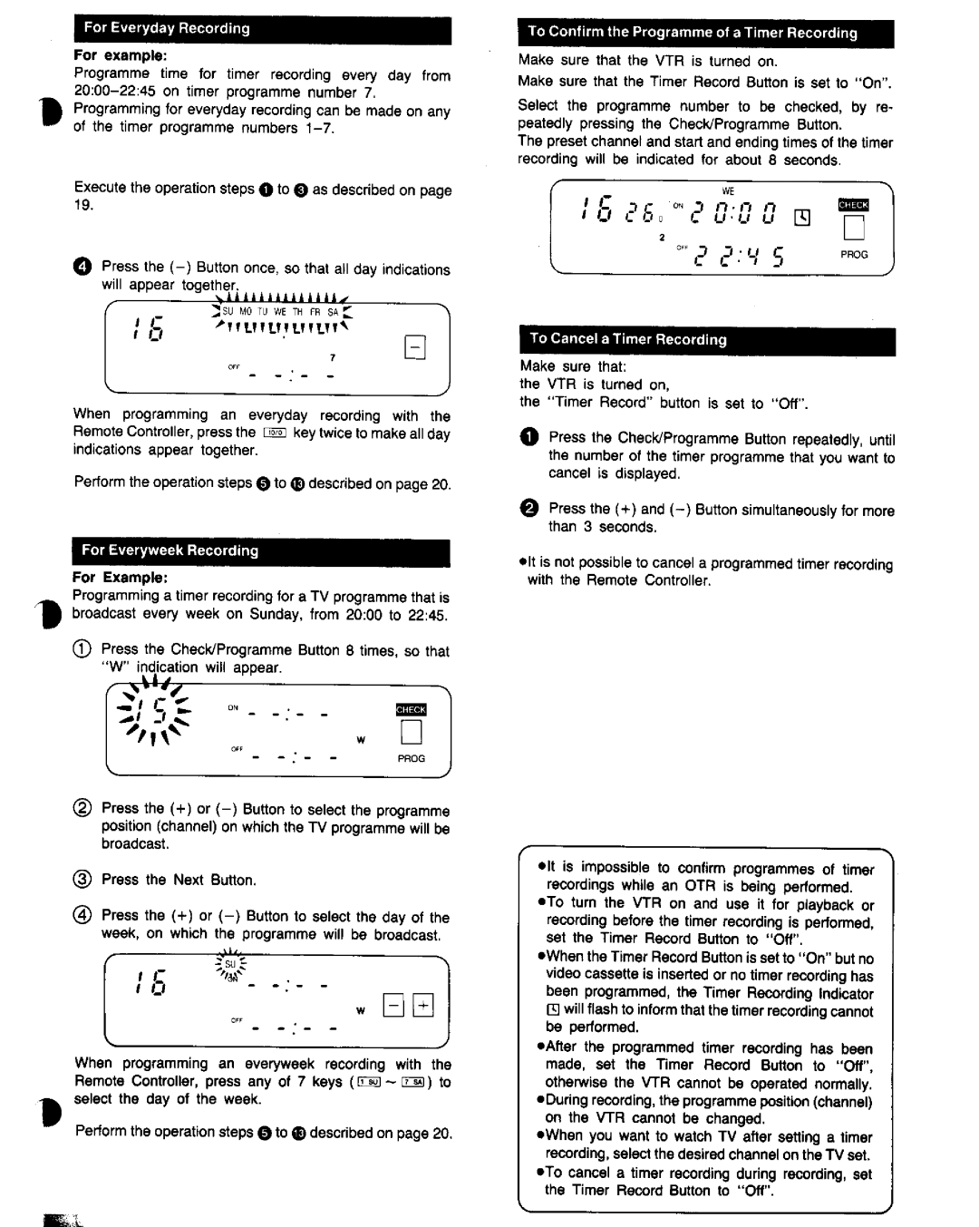 Panasonic NV-G25 Series manual 