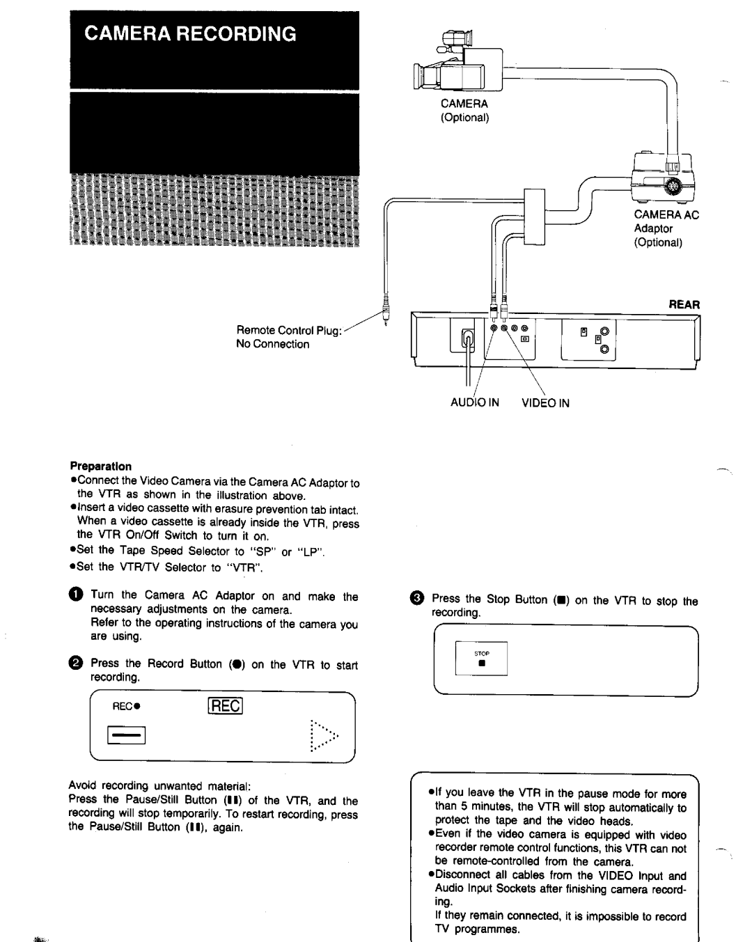 Panasonic NV-G25 Series manual 