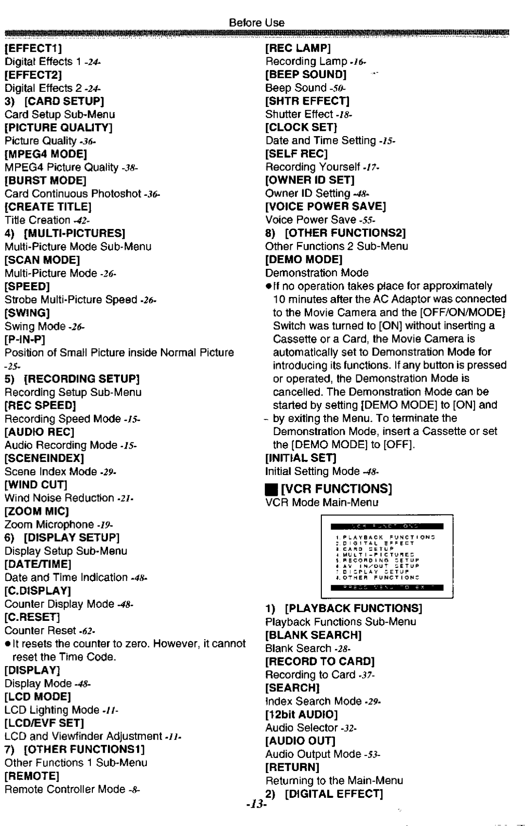 Panasonic NV-GS50A manual 