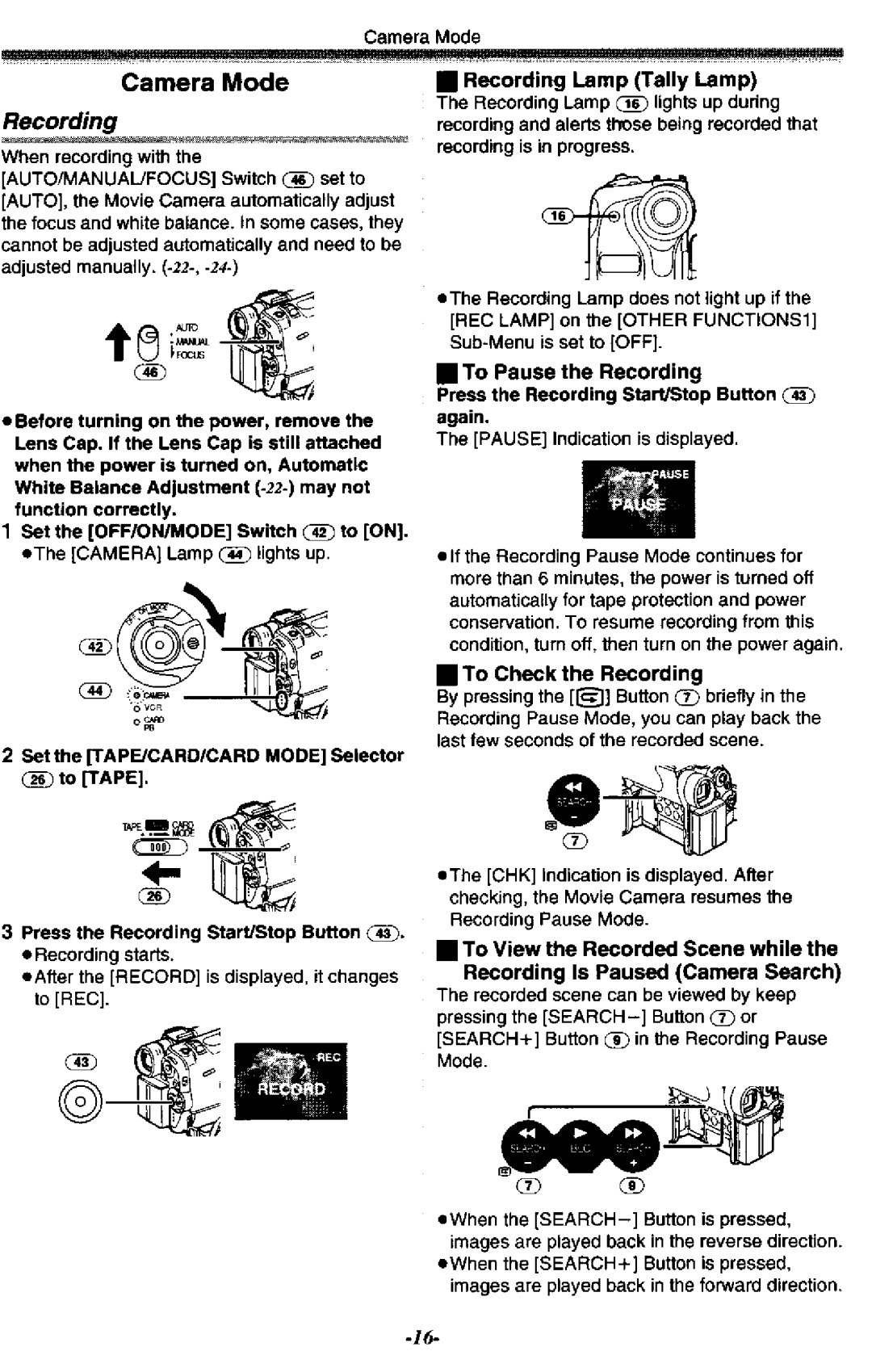 Panasonic NV-GS50A manual 