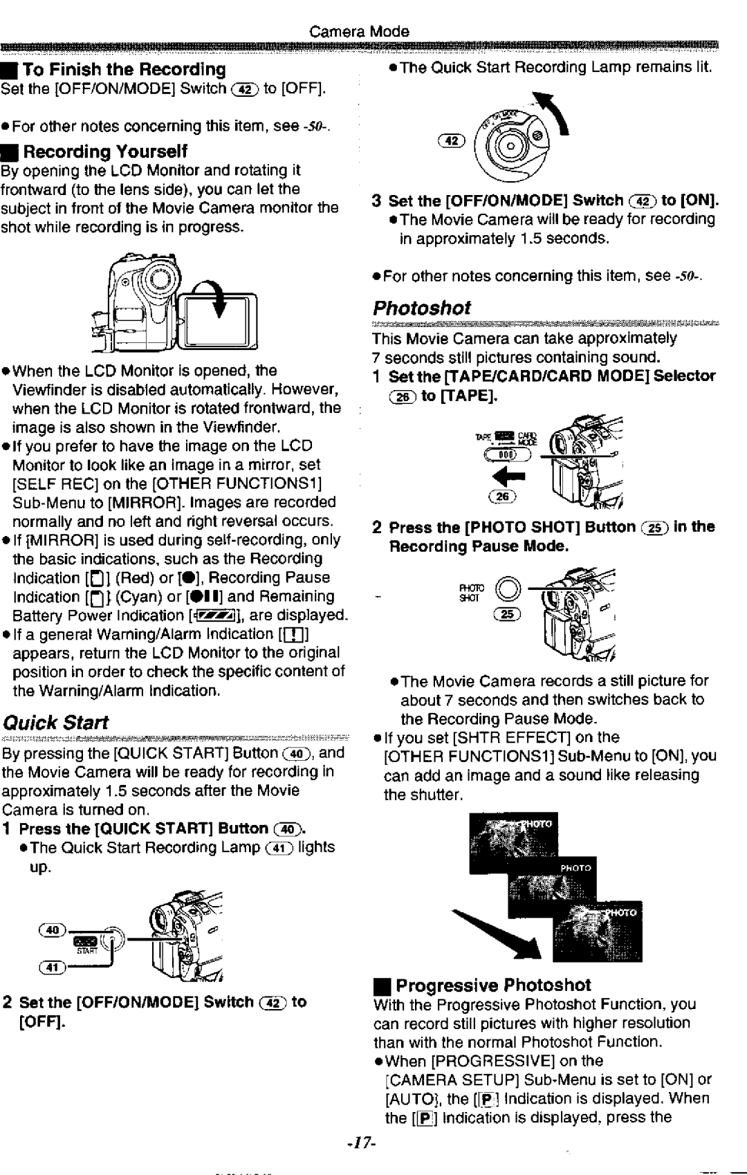 Panasonic NV-GS50A manual 