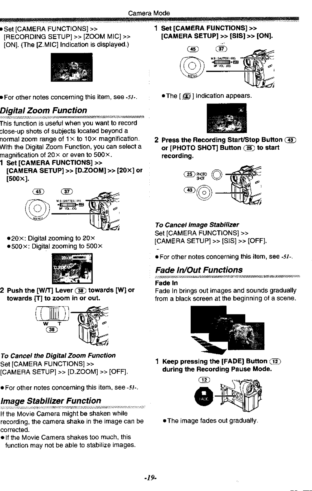 Panasonic NV-GS50A manual 