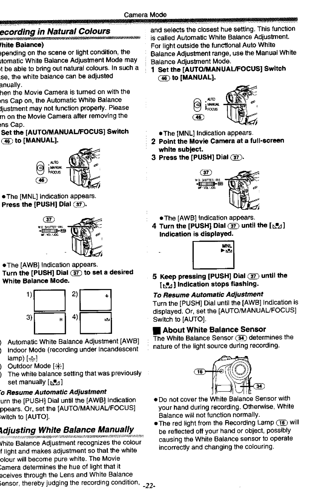 Panasonic NV-GS50A manual 