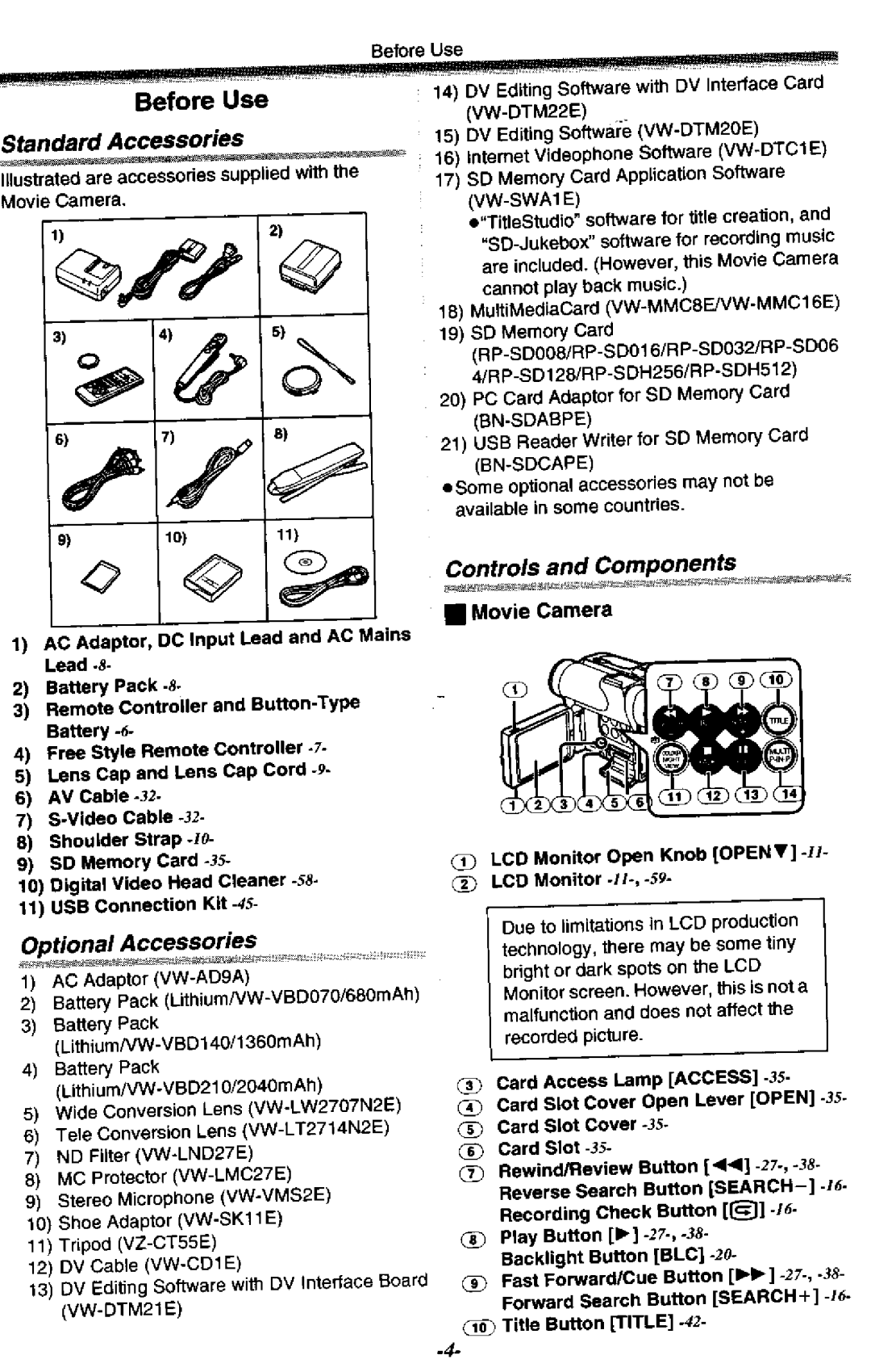 Panasonic NV-GS50A manual 