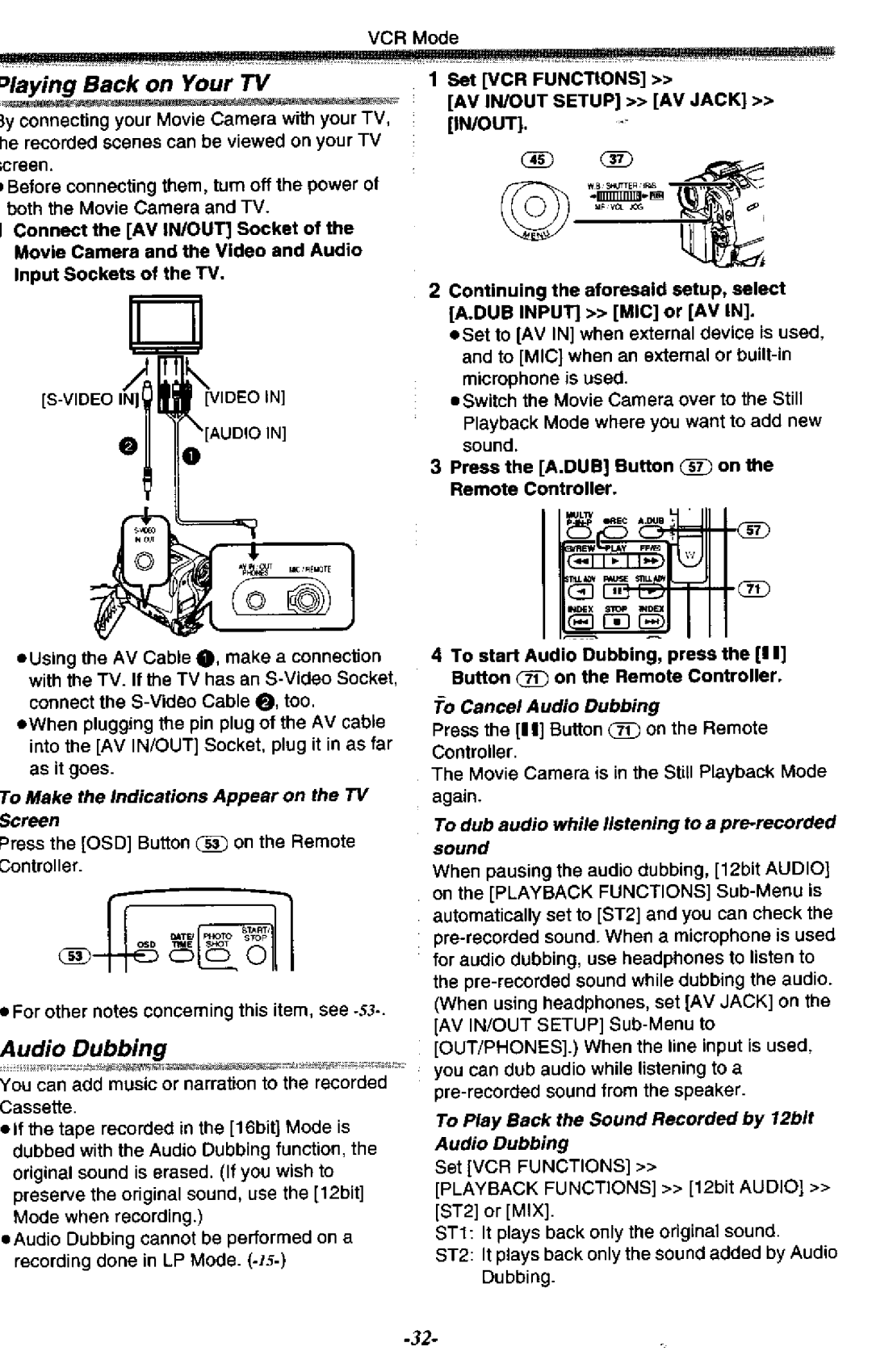 Panasonic NV-GS50A manual 