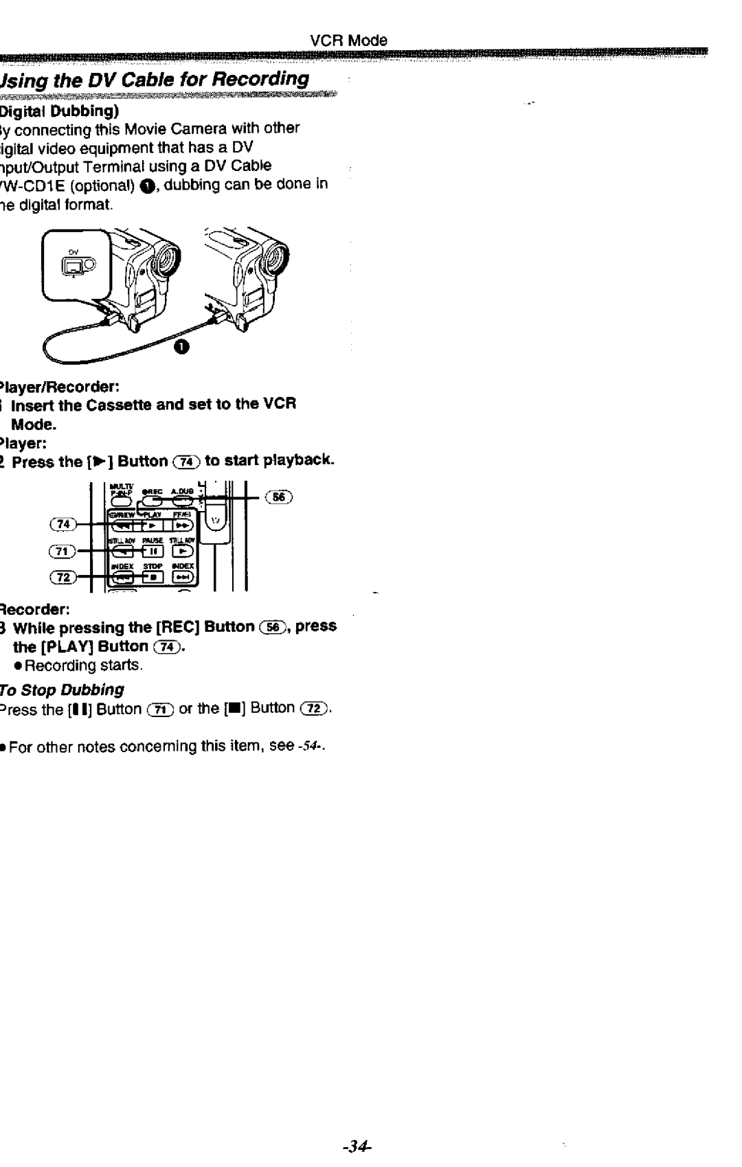 Panasonic NV-GS50A manual 