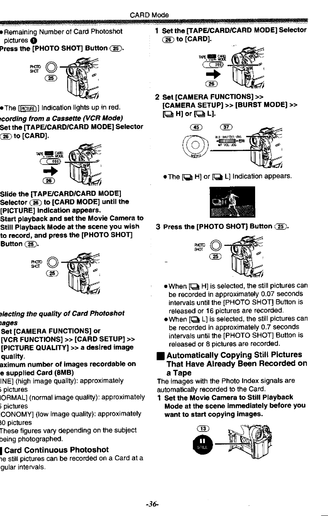 Panasonic NV-GS50A manual 