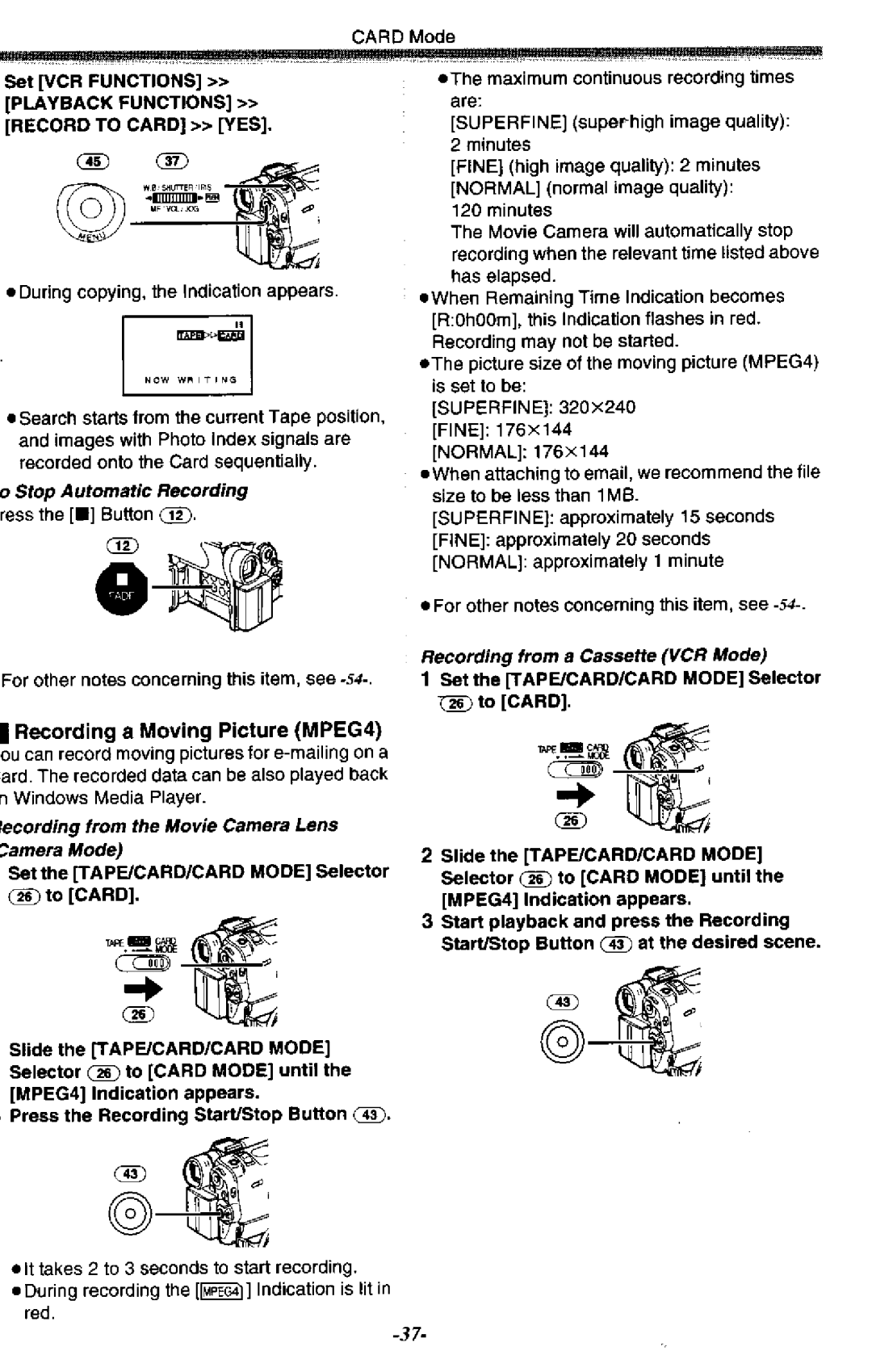 Panasonic NV-GS50A manual 