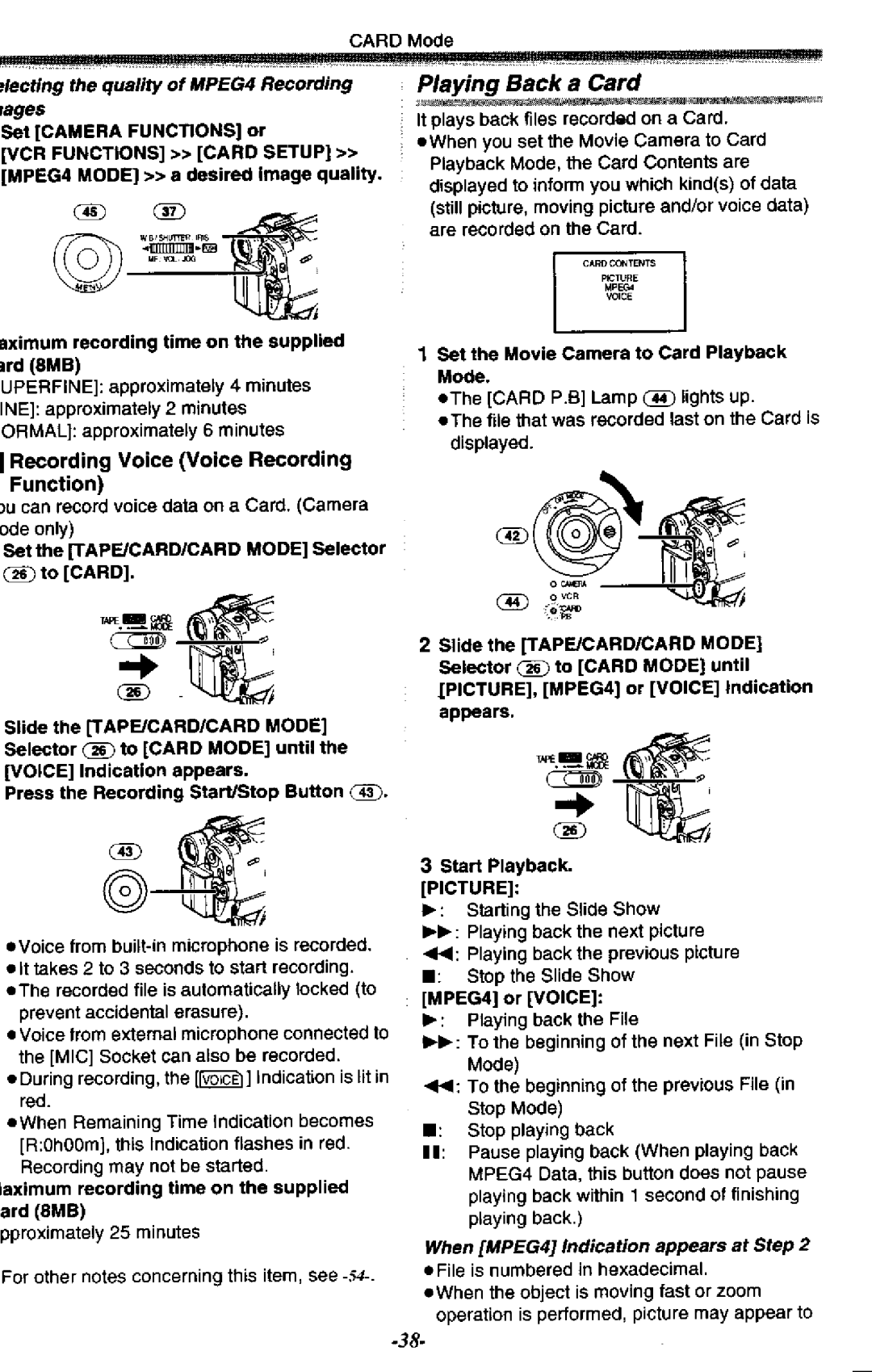 Panasonic NV-GS50A manual 